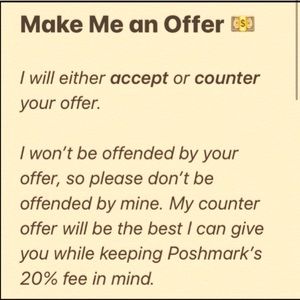 💞💞MAKE AN OFFER💞💞